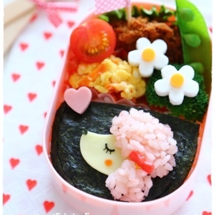 キャラ弁 ふわふわヘアのプードルちゃん レシピ 作り方 By Mai Mai 楽天レシピ キャラ弁 ふわふわヘアのプードルちゃん レシピ 作り方 By Mai Mai 楽天レシピ